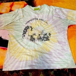 Siberia Hills “LSD” tie dye long sleeve shirt